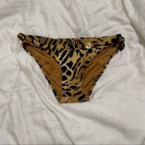 Cheetah print bikini bottom